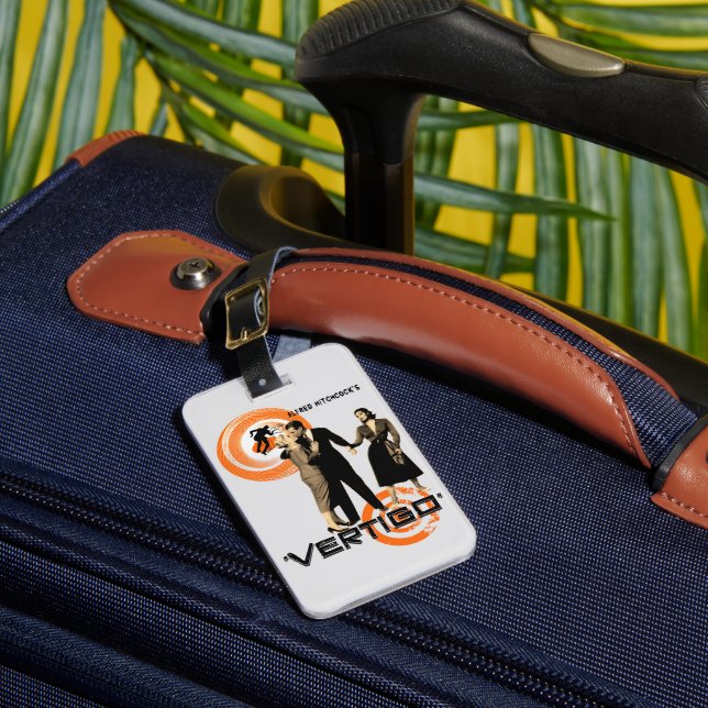 "Scottie" & Madeleine Luggage Tag (Front Insitu 1)