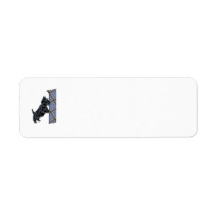 SCOTTIE Monogram I Address Labels