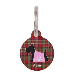Scottie No. 15 Royal Crown Pet Tag