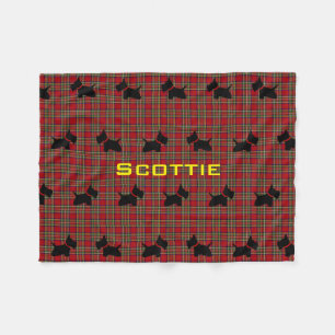 Scottie No 8 Fleece Blanket