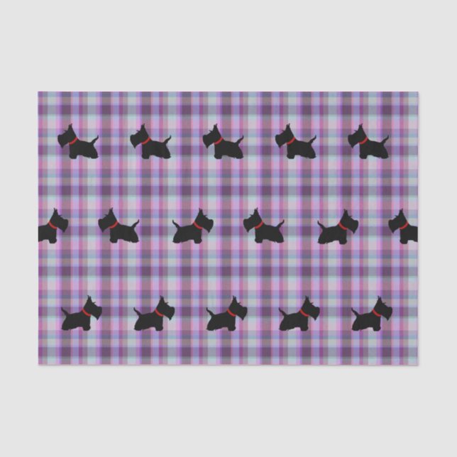 Scottie No 8 Tissue Paper (Front)