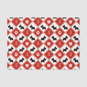 Scottie No 8 Tissue Paper