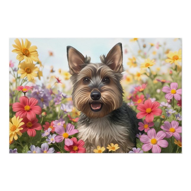 Scottie Power with May Flowers Poster (Front)