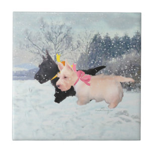 Scottie Pups Tile
