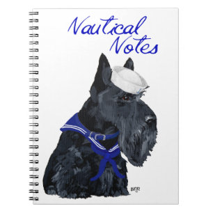 Scottie Sailor Notebook