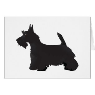 Scottie Scottish Terrier Basic Breed SIlhouette