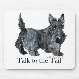 Scottie Talk to the Tail Mouse Pad