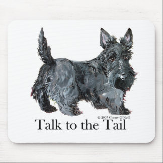 Scottie Talk to the Tail Mouse Pad