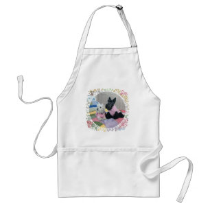 Scottie & Westie Girls' Night Standard Apron