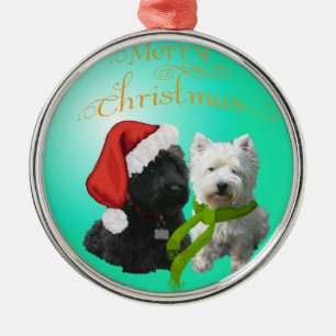 Scottie Westie Ornament