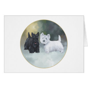 Scottie Westie Wintertime