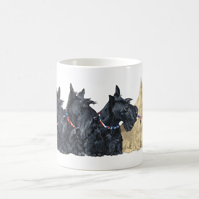Scotties All in a Row Coffee Mug (Center)