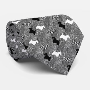 Scotties and Paisley Tie