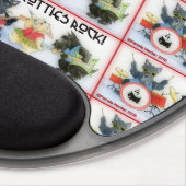 Scotties Rock Mousepad with gel wrist rest (Right Side)