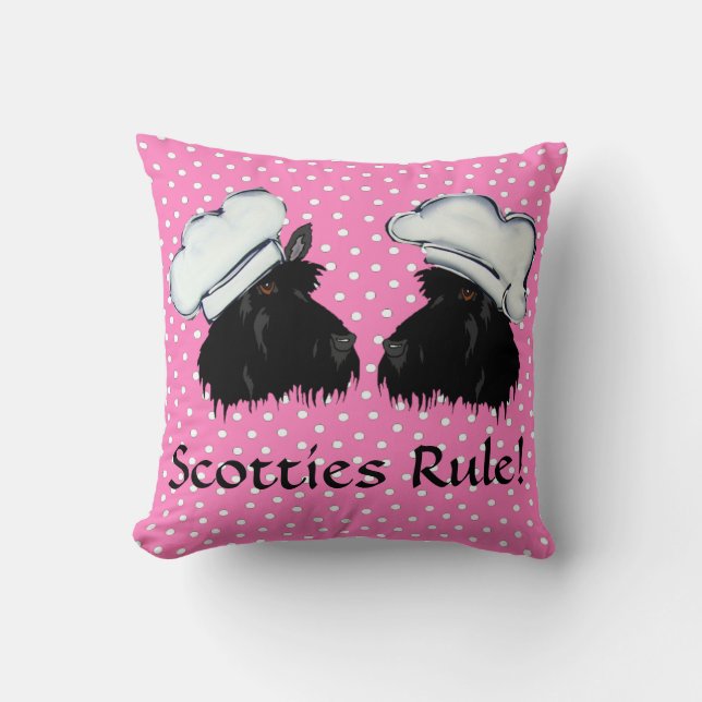 Scotties Rule! Cushion (Front)
