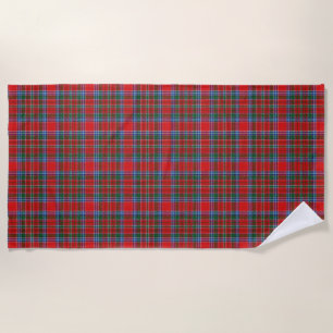 Scottish Accents Clan MacBean Tartan Beach Towel