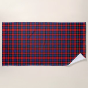 Scottish Accents Clan MacLachlan Tartan Beach Towel