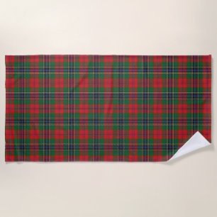 Scottish Accents Clan MacLean Tartan Beach Towel