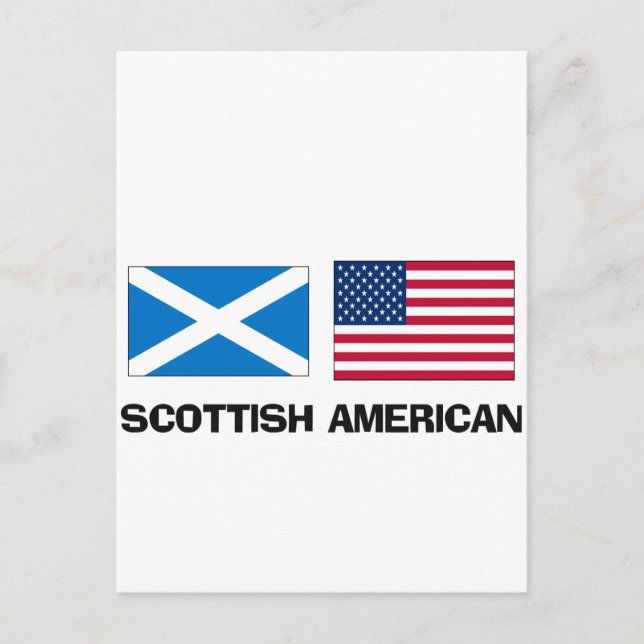 Scottish American Postcard (Front)