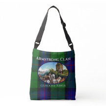 Scottish Armstrong Clan Tartan & Castle Tote