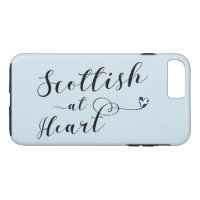 Scottish At Heart Cell Phone Case