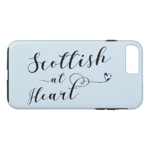 Scottish At Heart Cell Phone Case