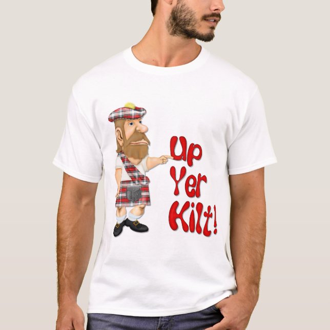 Scottish Attitude T-Shirt (Front)