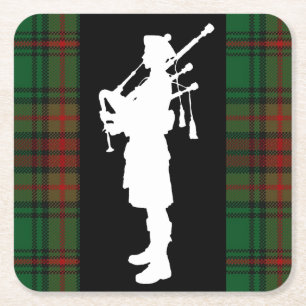 Scottish Bagpiper Coaster
