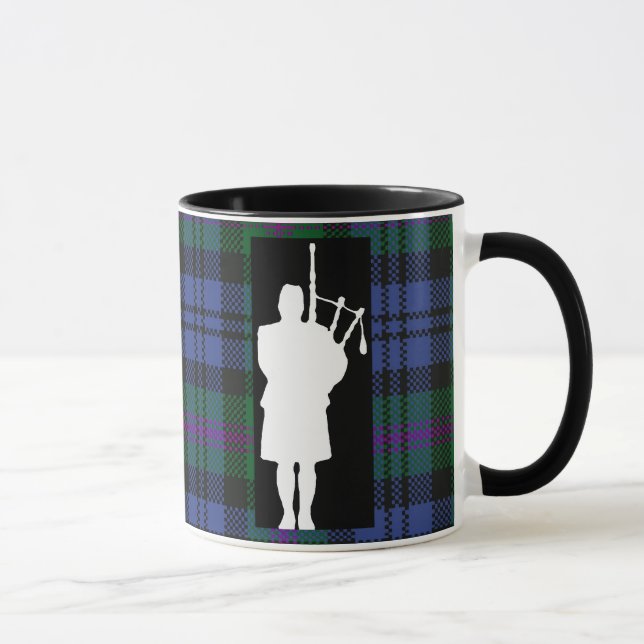 Scottish Bagpiper Mug (Right)
