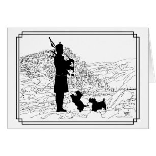 Scottish Bagpipes and Scottish Terriers