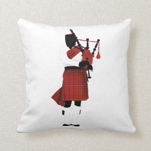 Scottish Bagpipes Cushion