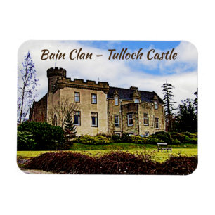 Scottish Bain Clan's Tulloch Castle Magnet