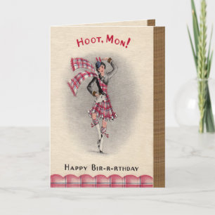 Scottish Birthday Card