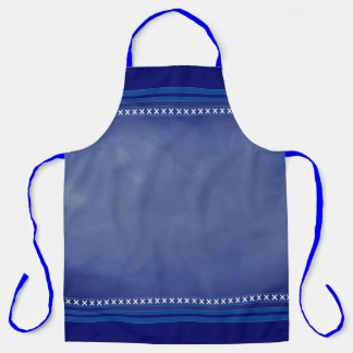 Scottish Blue Apron