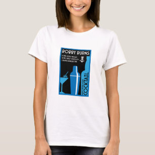 Scottish Bobby Burns Whiskey Cocktail T-Shirt