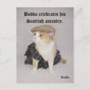 Scottish Bubba Postcard