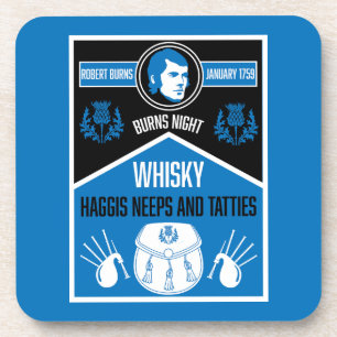 Scottish Burns Night Coaster