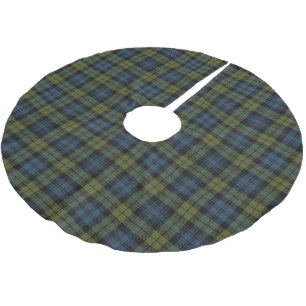 Scottish Campbell Tartan Plaid Brushed Polyester Tree Skirt