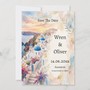 Scottish Canadian Heritage Save the Date Card