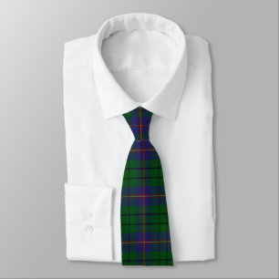 Scottish Carmichael Clan Tartan Plaid  Tie