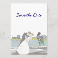 Scottish, Celtic Wedding Theme Save the Date