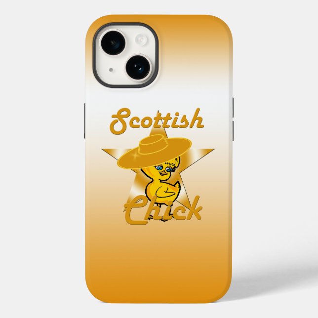 Scottish Chick #10 Case-Mate iPhone Case (Back)