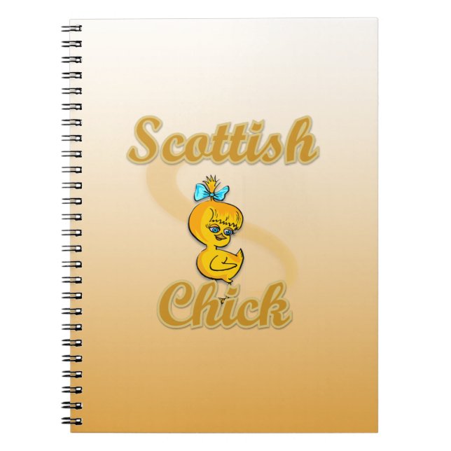 Scottish Chick Notebook (Front)