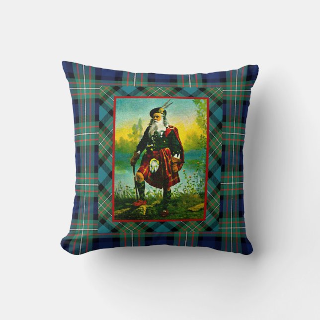 Scottish Christmas Pillow (Front)