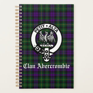 Scottish Clan Abercrombie Crest & Tartan Planner