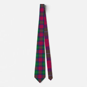 Scottish Clan Akins Tartan Plaid Tie