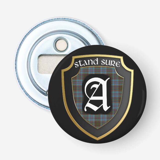 Scottish Clan Anderson Bottle Opener (Front)