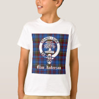 Scottish Clan Anderson Crest & Tartan