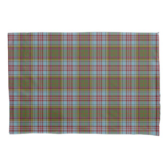 Scottish Clan Anderson Tartan Pillowcase (Front)