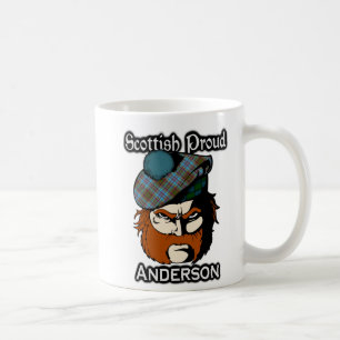 Scottish Clan Anderson Tartan Scottish Coffee Mug